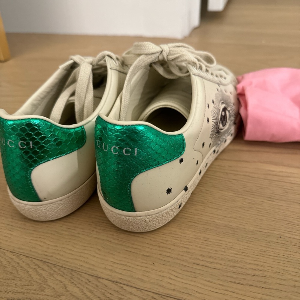Limited Edition Gucci Eye Sneakers - size 38 - worn once